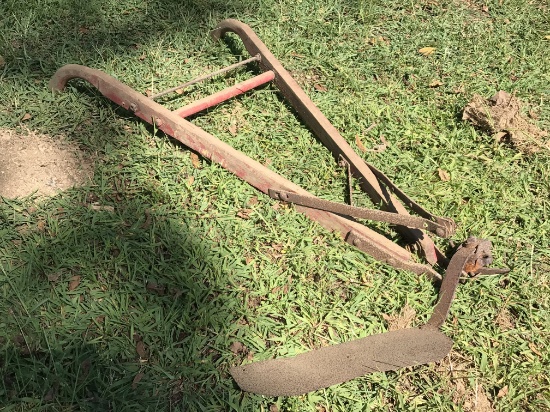 Antique Horse Drawn Hand Plow 2 pc