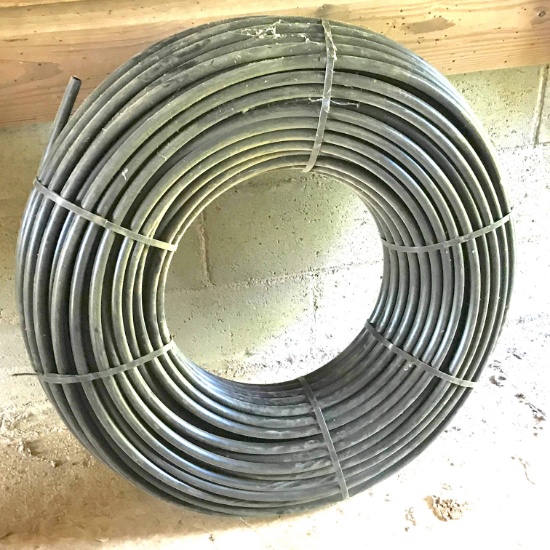 Large Roll of Plastic Piping