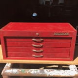 Waterloo Red Metal Multi-Drawer Toolbox with Misc Tools