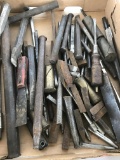 Large Lot of Misc Chisels & Punches
