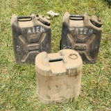 Lot of Water Tanks (2 Military)