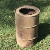 Old Metal Barrel