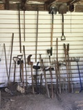 Large Lot of Yard Tools