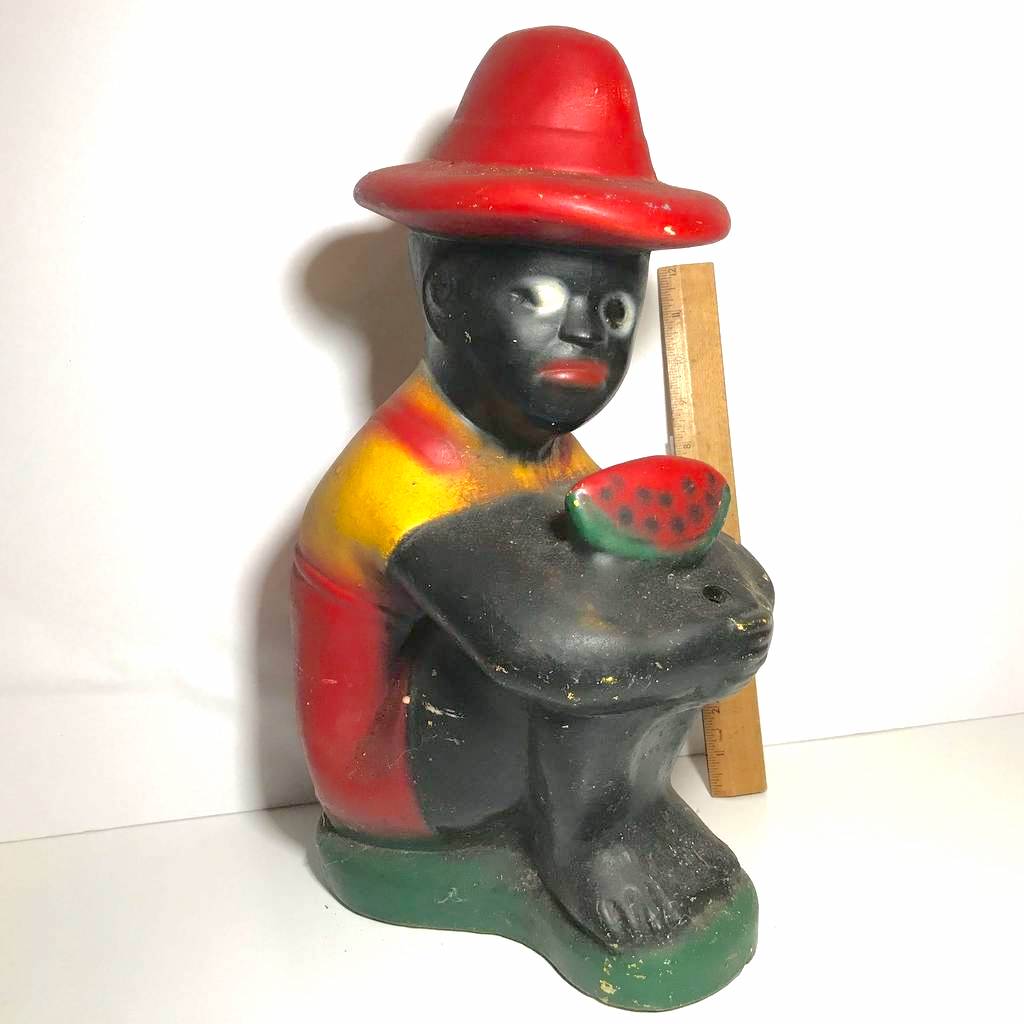 Vintage Black Americana Ceramic Sambo Statue