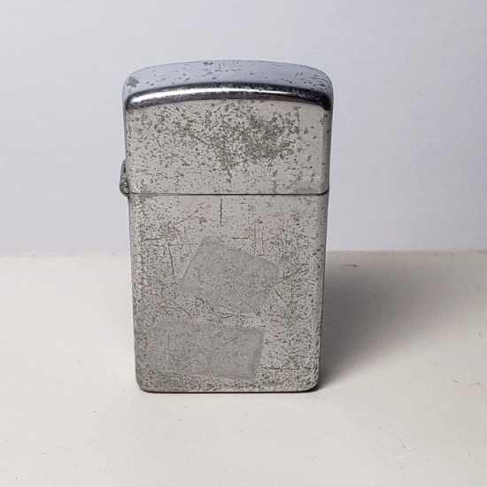 Vintage Silver Toned Zippo Lighter