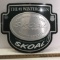 Metal “Skoal” Tobacco Advertisement Sign 20” x 17”