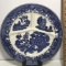 Vintage Blue Willow Divided Dish Made in Japan