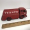 1996 Die-Cast Texaco ERTL 1949 “White” Tilt Cab Coin Bank Truck