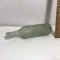 Green Tinted Glass Torpedo Bottle