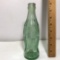 Vintage Green Glass Coca-Cola Bottle Springfield IL