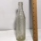 Big Boy Clear Glass Embossed Bottle