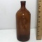 8” Brown Clorox Bottle