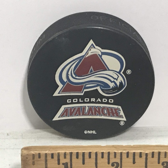 Colorado Avalanche Hockey Puck