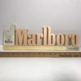 Vintage Plastic “Marlboro” Sign 17”