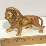 Vintage Porcelain Lion Figurine Made in Japan with Original Foil Tag