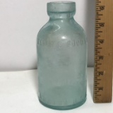 Vintage Blue Tint Mellin’s Food Co. Large Size Boston, USA