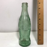 Vintage Green Glass Coca-Cola Bottle Springfield IL