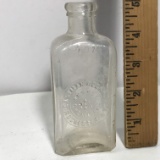 Vintage Eastman Kodak Rochester N.Y. Tested Chemicals Glass Bottle