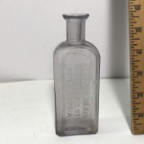 Henry C. Blair Walnut & 8th STS Philadelphia Tinted Bottle