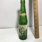 “Simba” Product of the Coca Cola Company Green Glass Bottle