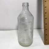 One Pint Embossed Pepsi Glass Bottle