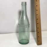 G. Krueger BWG Co. Newark N. J. Green Tint Bottle