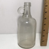 Clear Glass Jug with Finger Loop