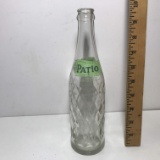 Patio Soda Bottle A Product of Pepsi-Cola Company with Diamond Pattern