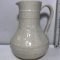 Early Cream Colored Embossed Angel Pitcher Made by The Cash Family