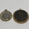 Masonic Coin Pendant and Buffalo Nickel Pendant