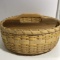 Handmade Basket Signed and Numbered on Bottom #649