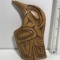 Native American Hand Carved Wooden Raven