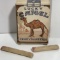 Original Lucky Camel Candy Cigarette Box with 2 Candy Cigarettes