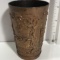 Bronze Plated Metal Souvenir Cup of Milwaukee, Wis