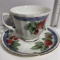 Strawberry Cup and Saucer Set