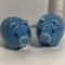 Miniature Blue Pig Salt and Pepper Shakers