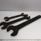 Lot of 3 Heavy Duty Wrenches