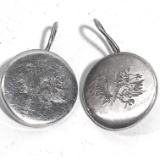 Pair of Sterling Silver Gamecocks Earrings