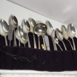 Lot of Silver Plated Serving Utensils by Oneida