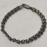 Unique Sterling Silver Bracelet Italy