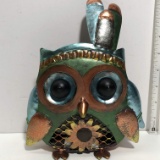 Vintage Metal Native American Owl