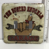 Vintage Light Switch Plate “The Busted Knuckle Garage”