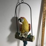 Wall Decor Parrot on Perch