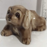 Vintage Porcelain Cocker Spaniel Dog Figurine