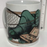 Vintage Fly Fishing Coffee Mug