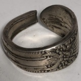 Wide Sterling Silver Ring
