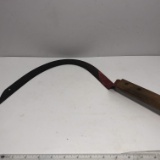 Hand Sickle with Wooden Handle