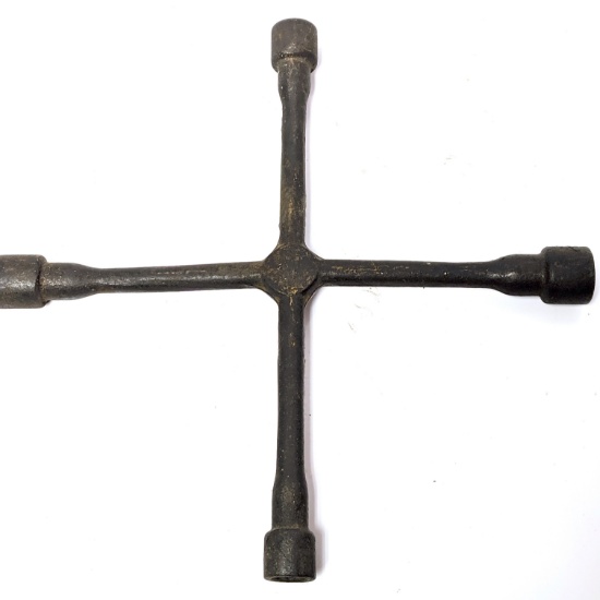 Vintage 4-Way Lug Wrench