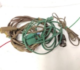 Lot of Extension Cables/Flood Lights