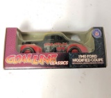 1940 Ford Modified Coupe Replica Goalline Classic Die-Cast Metal Car Bank - New in Box